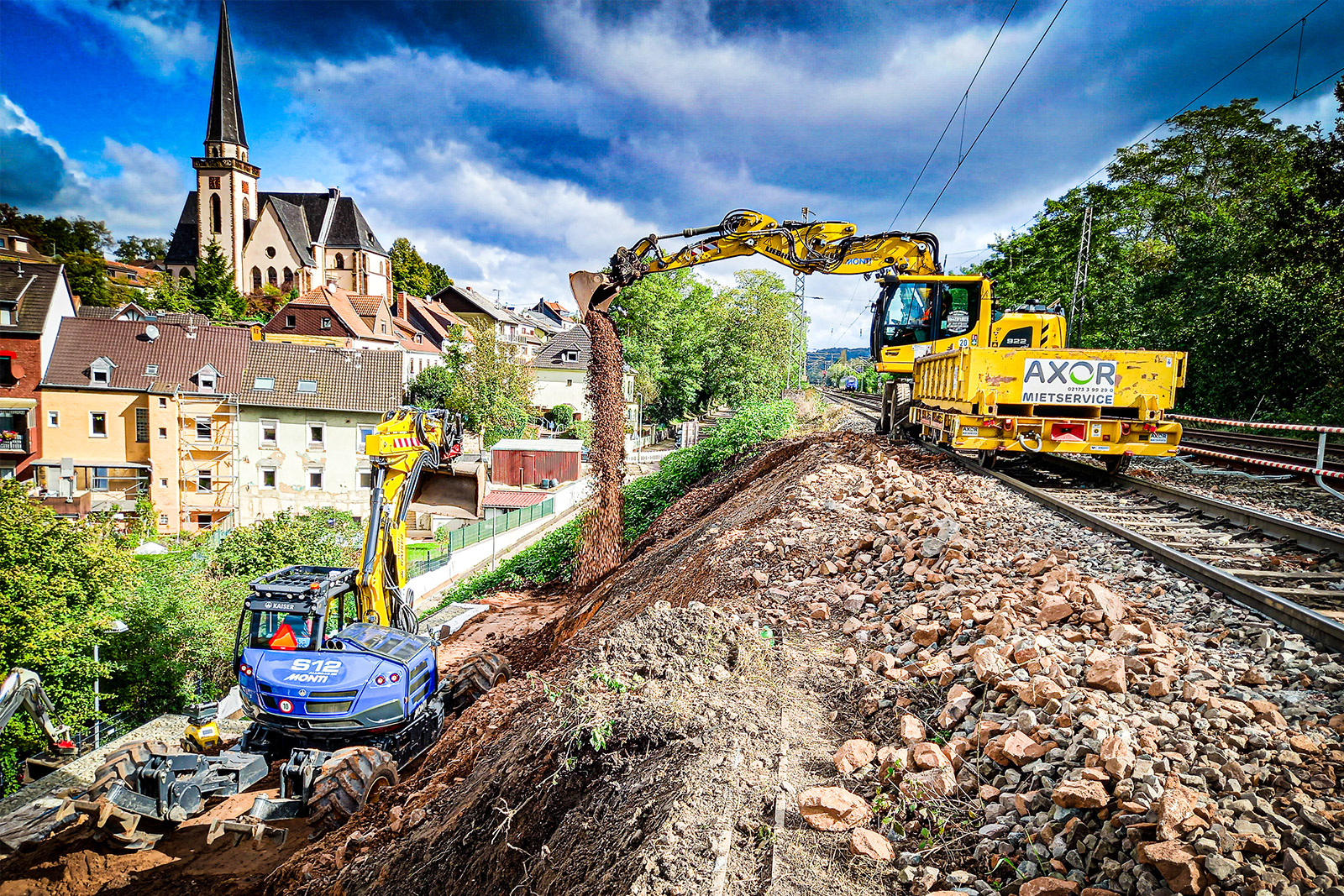 Monti Bau – Gleisbaustelle