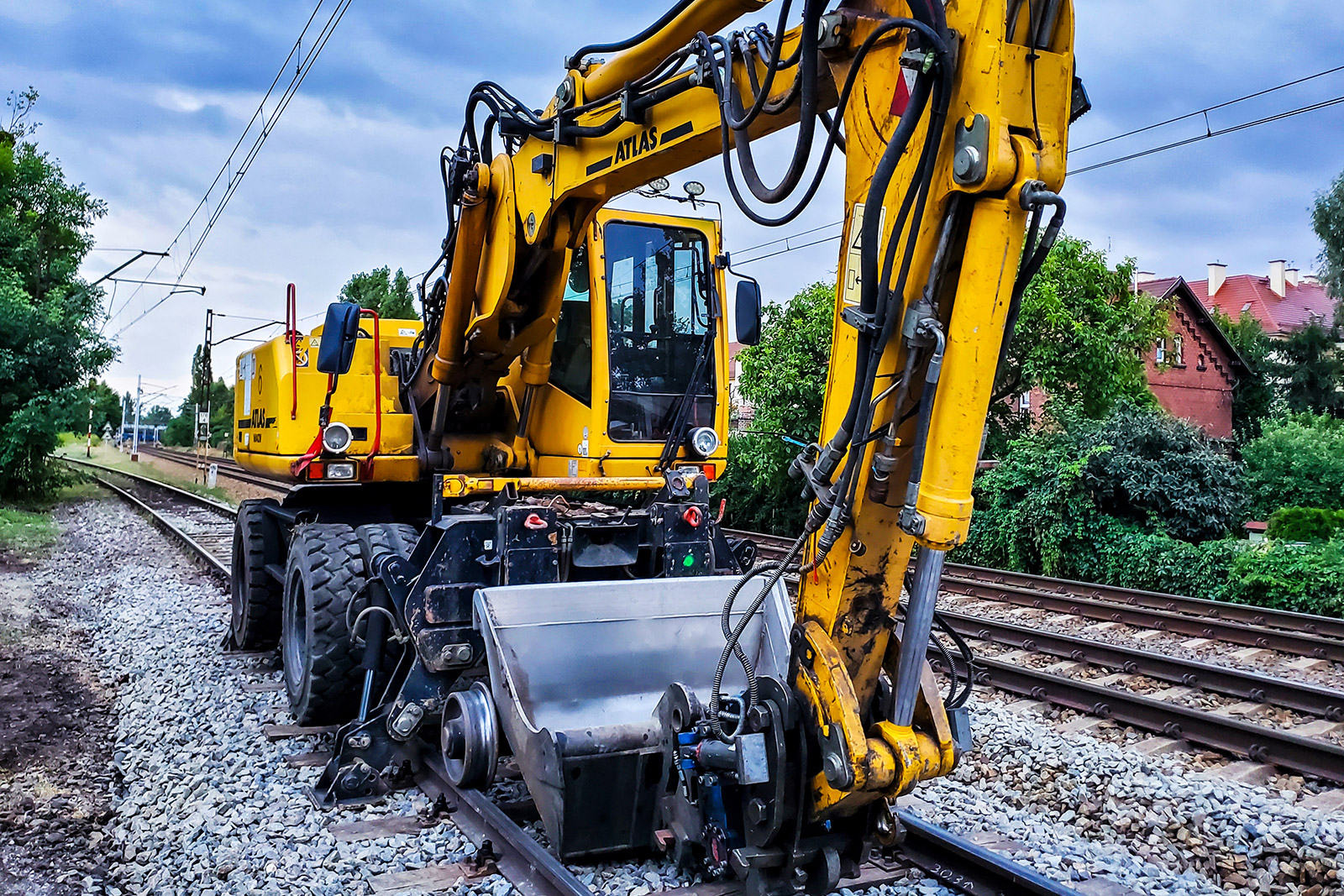Monti Bau – Gleisbagger