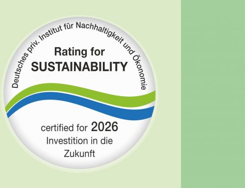 Medaille 2026 – Rating for SUSTAINIBILITY